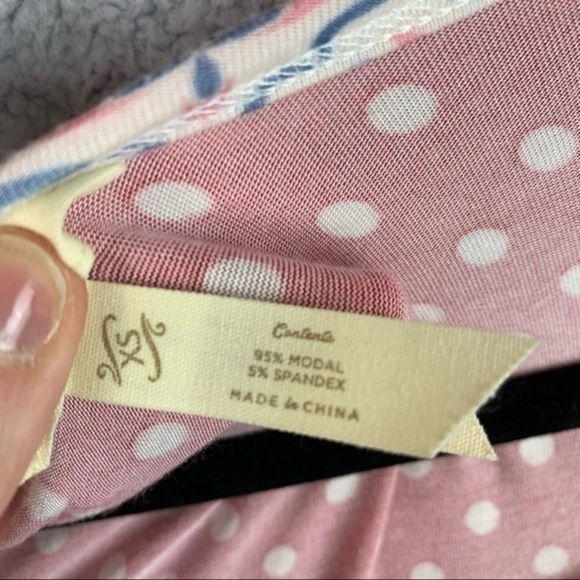 Matilda Jane Blue Diamond Geometric Catch a Dream Pajama Top - Women XS - Picture 7 of 10